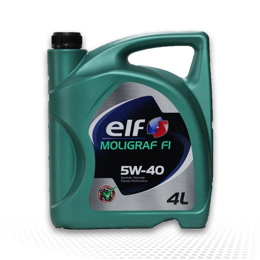 ELF Moligraf F1 5W‑40 Yarı Sentetik Motor Yağı - 4 LT