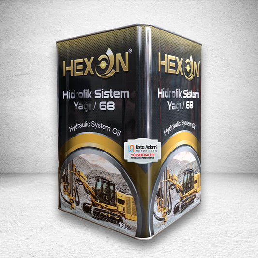 HEXON HYDRA TECH 68 Hidrolik Sistem Yağı 16 LT (Çok al Az öde)