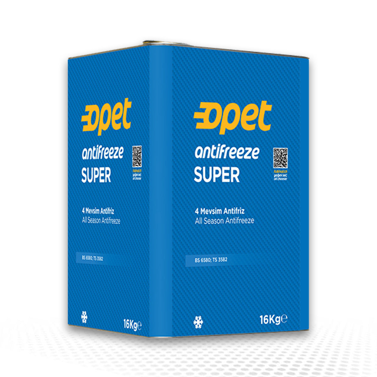 Opet Süper Mavi Konsantre Dört Mevsim Antifriz 16 Kg
