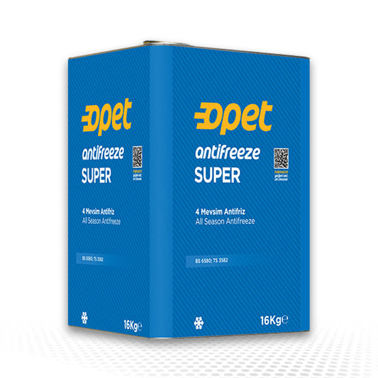 Opet Süper Mavi Konsantre Dört Mevsim Antifriz 16 Kg