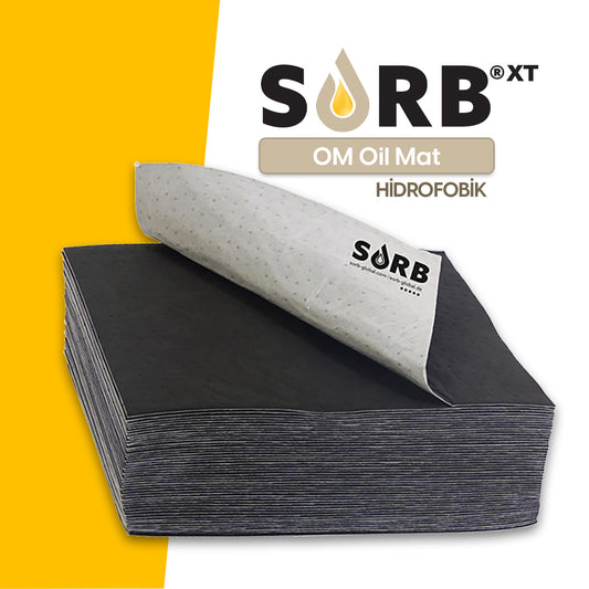 SORB®XT OM Oil Mat 500x400 Sadece yağ, kimyasal emici absorban ped (50 Adet)
