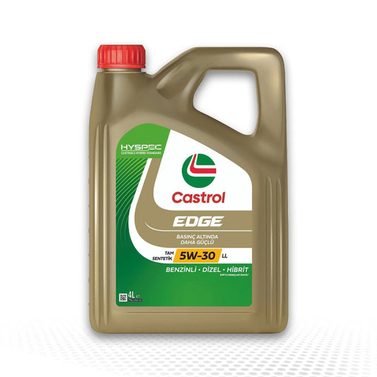 Castrol EDGE 5W‑30 LL Tam Sentetik Motor Yağı 4LT