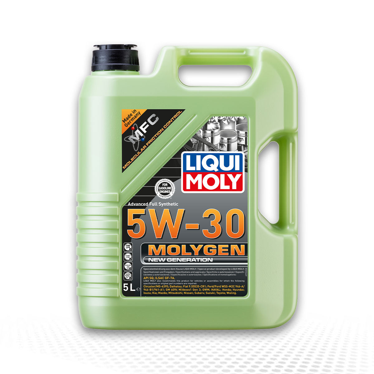 LIQUI MOLY MOLYGEN NEW GENERATION 5W-30 5 LT – Akıllı Katkı Teknolojili Motor Yağı
