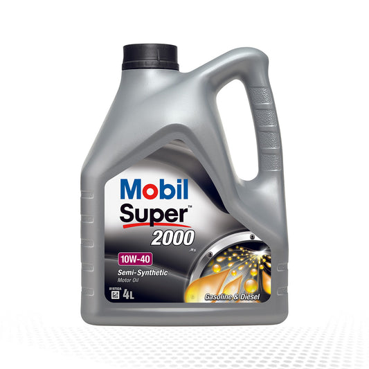 Mobil Super 2000 X1 10W-40 Yarı Sentetik Motor Yağı 4 LT