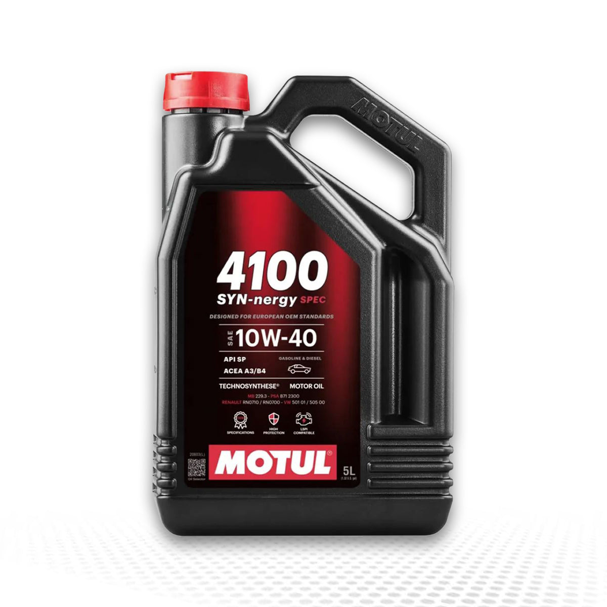 4100 SYN-nergy Spec 10W-40 Motor Yağı 5LT