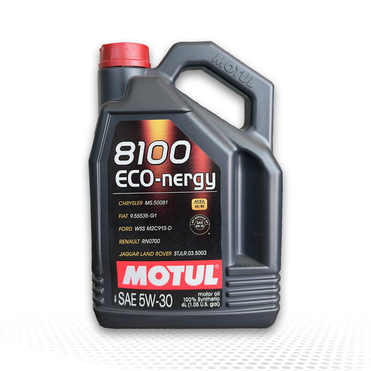 Motul 8100 Eco‑Nergy 5W‑30 Tam Sentetik Motor Yağı – 4 LT