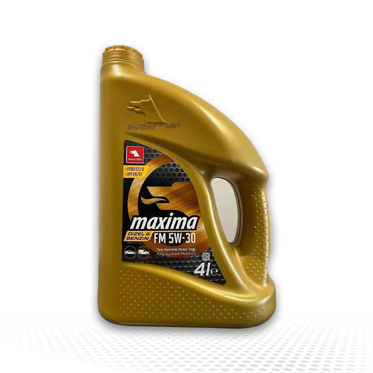 Petrol Ofisi Maxima FM 5W‑30 Tam Sentetik Motor Yağı 4 L