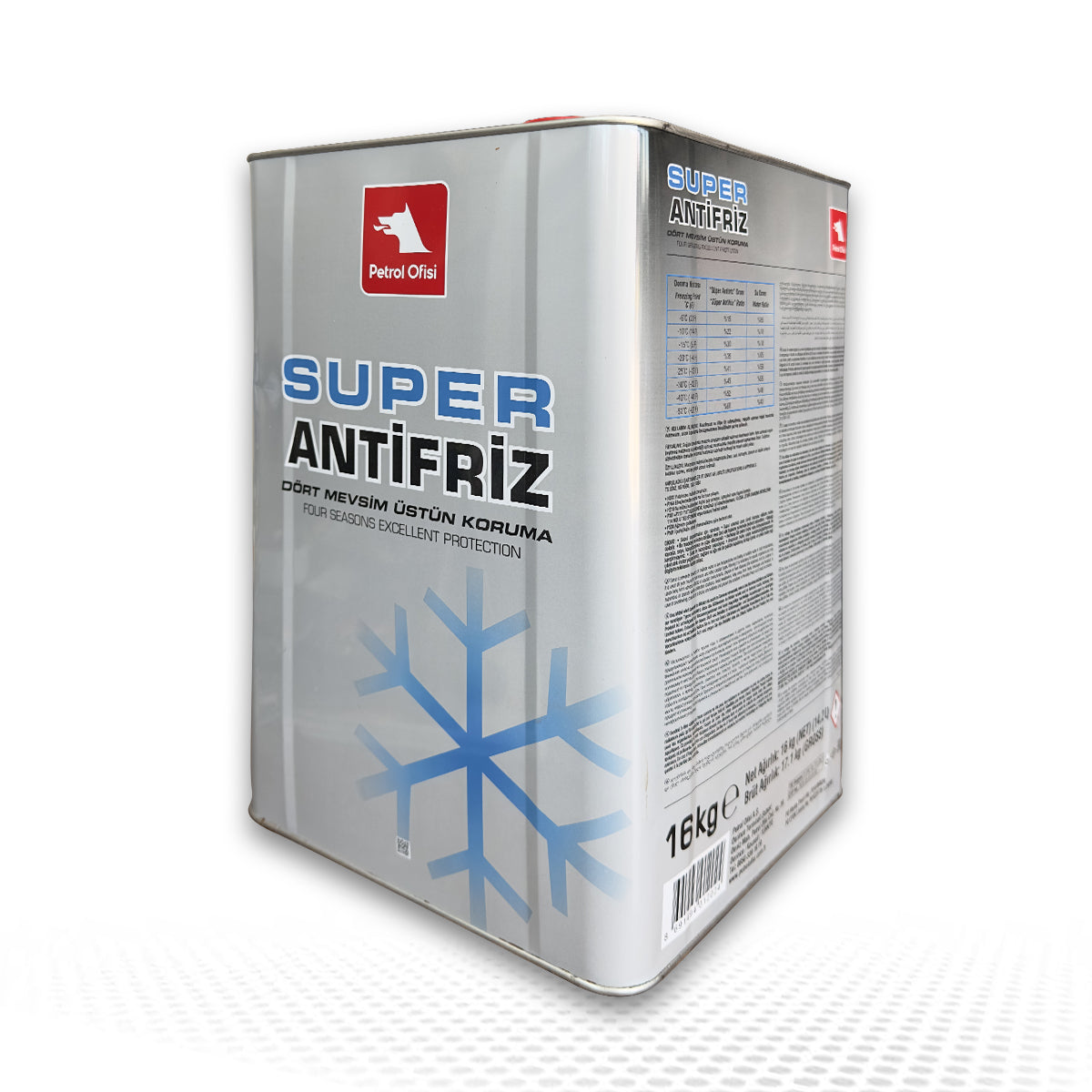 Petrol Ofisi Süper Antifiriz 16kg