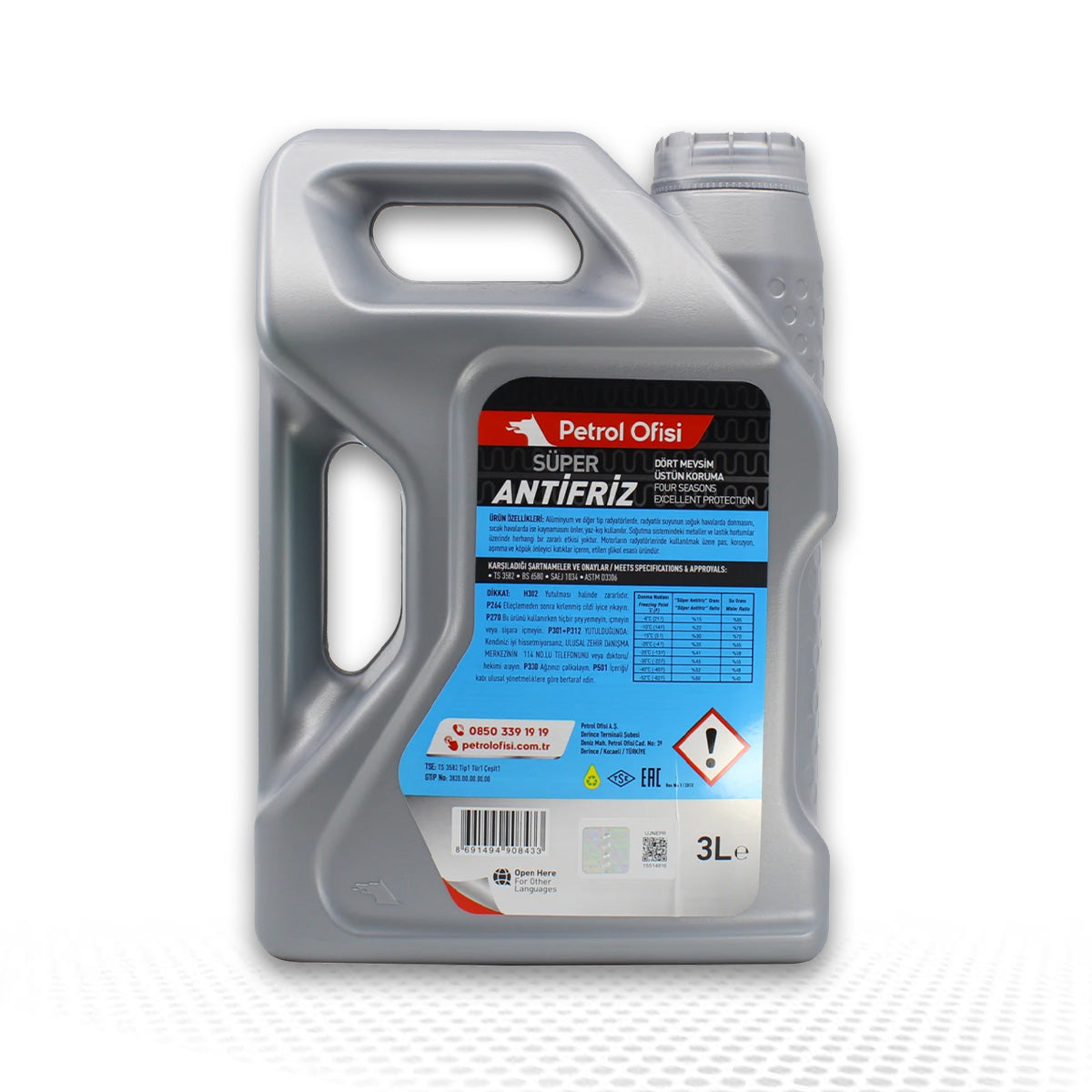Petrol Ofisi Süper Antifriz 3 LT
