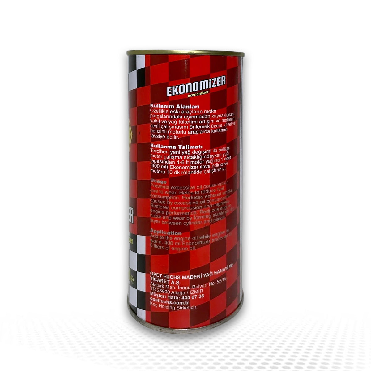 ROM Ekonomizer Motor Yağ Katkısı OPET 400 ML