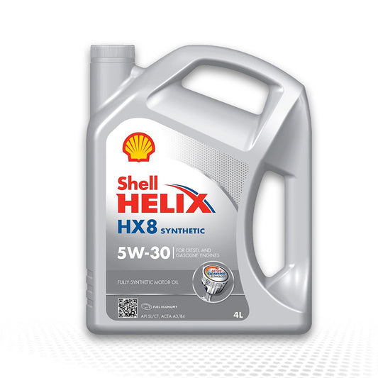 Shell Helix HX8 Synthetic 5W-30 Motor Yağı - 4 LT