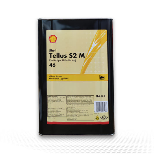 Shell Tellus S2 M 46 Hidrolik Sistem Yağı 16 Litre