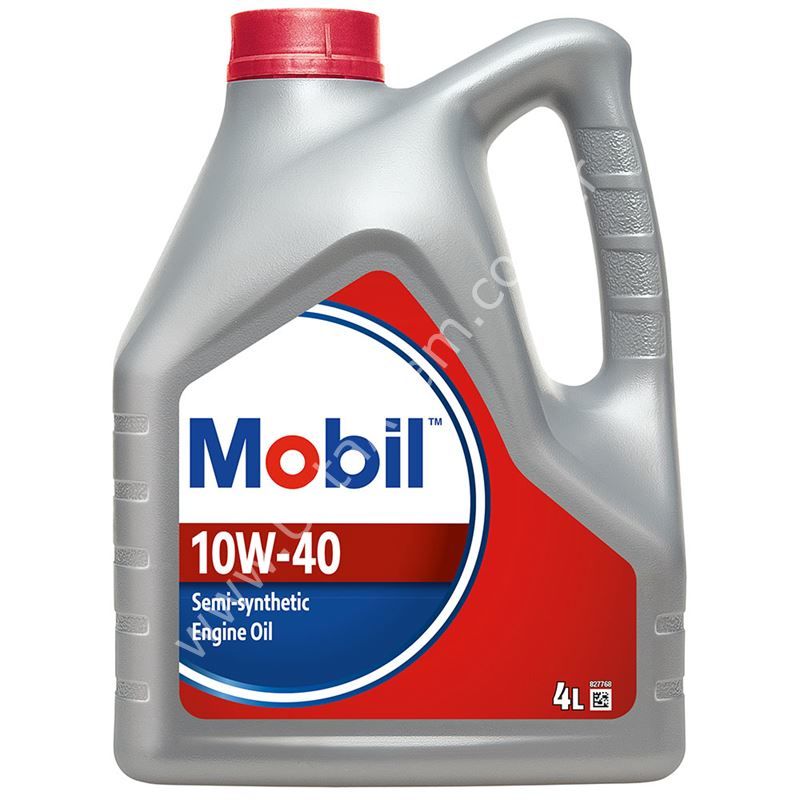MOBİL 10W-40 Kırmızı Kapak Motor Yağı - 4 LT
