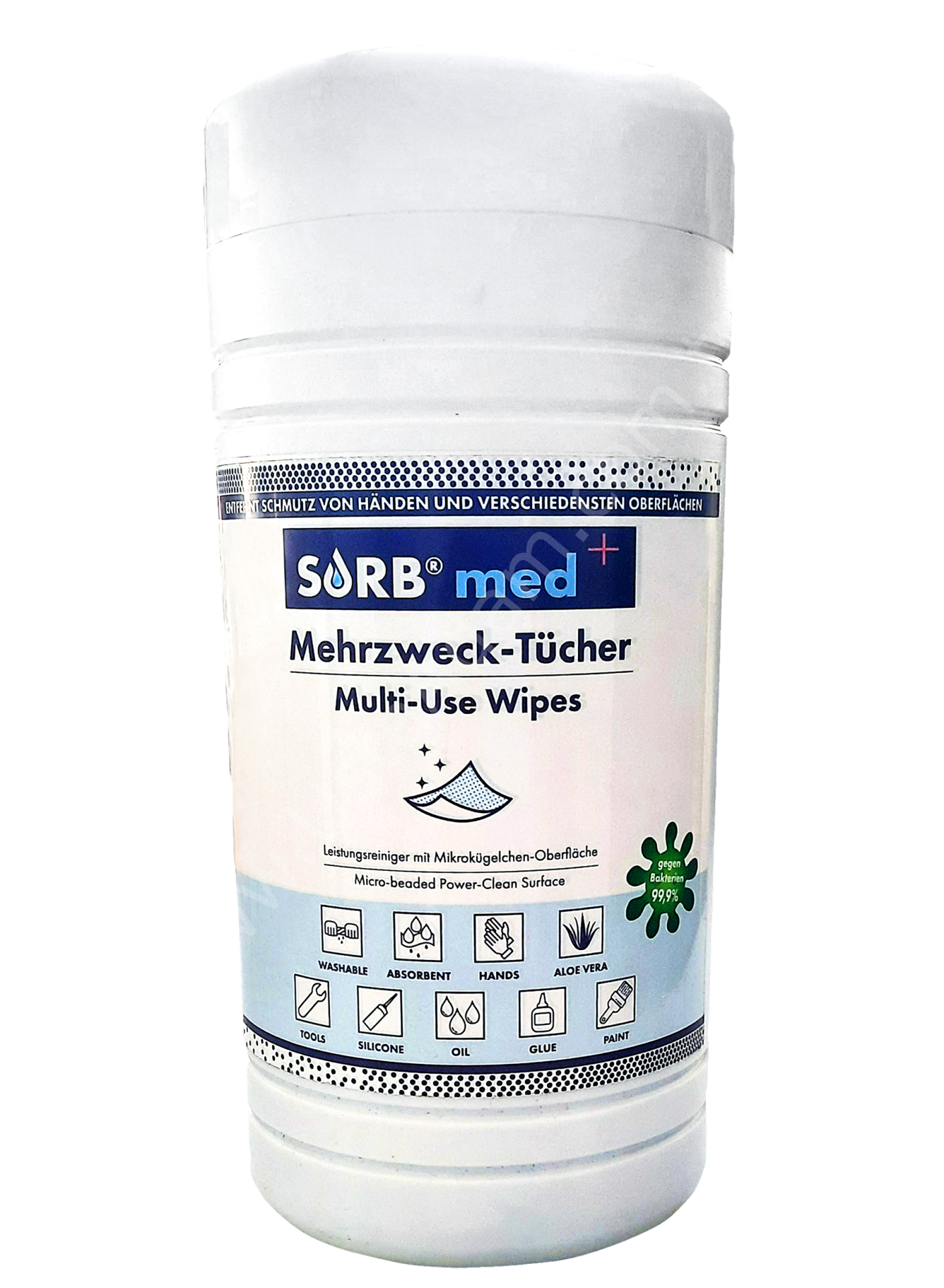 SORB<sup>®</sup>med Multipurpose Wipes - Anti-bakteriyel Endüstriyel Mendil