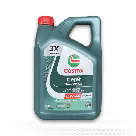 Castrol CRB Turbomax 15W-40 CI-4/SL/E7 Motor yağı 4 LT