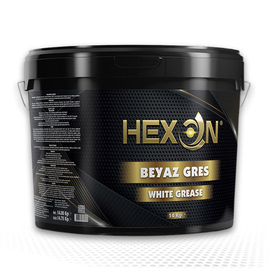 HEXON Kalsiyum Sabunlu Beyaz Gres 14 KG