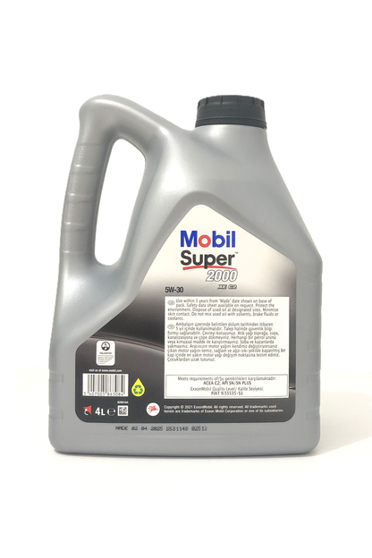 Mobil Super 2000 XE 5W-30 4 LT