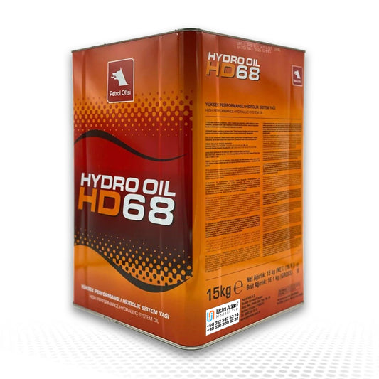 Petrol Ofisi Hydro Oil HD 68 15 KG Hidrolik Sistem Yağı