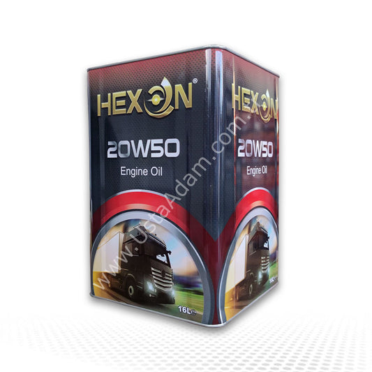 HEXON 20W50 MOTOR YAĞI Mineral CF-4 14 KG TNK.