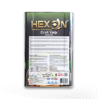 HEXON Gear Oil 90  Mineral Dişli Yağı – 14 kg