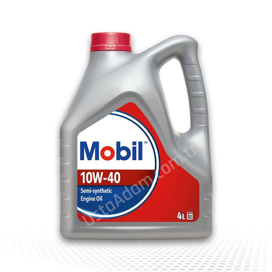 Mobil 10W‑40 Motor Yağı – 4 L (Kırmızı Kapak)