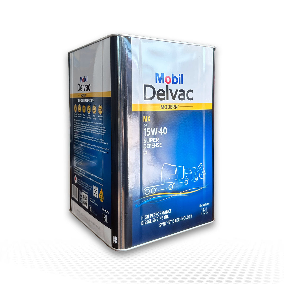 Mobil Delvac MX 15W‑40 Motor yağı– 18 L (Çok al Az öde)