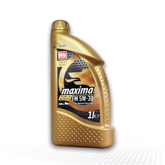 Petrol Ofisi Maxima FM 5W‑30 Tam Sentetik Motor Yağı - 1 L