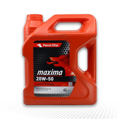 Petrol Ofisi Maxima 20W‑50 Motor Yağı – 4 LT