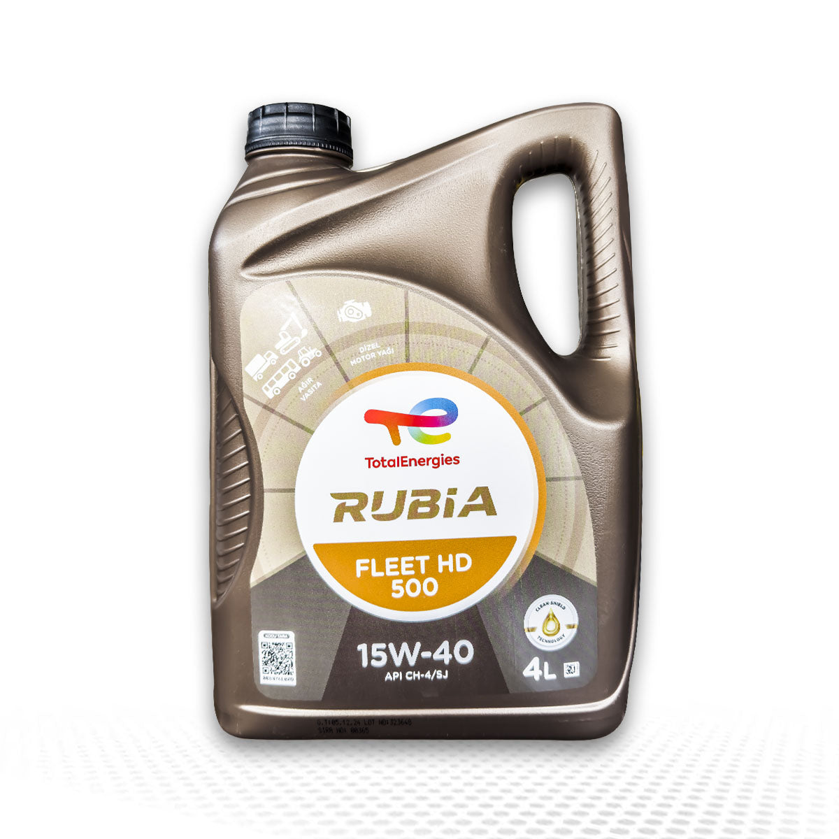 Total Rubia Fleet HD 500 15W-40 Dizel Motor Yağı 4 LT