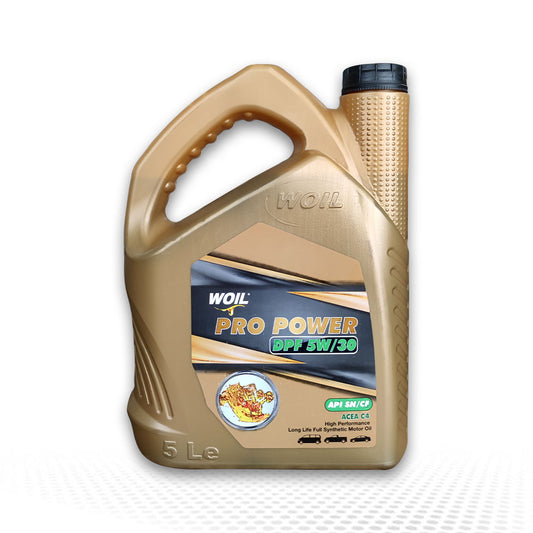 WOIL Pro Power 5W‑30 DPF Tam Sentetik Motor Yağı 5 LT
