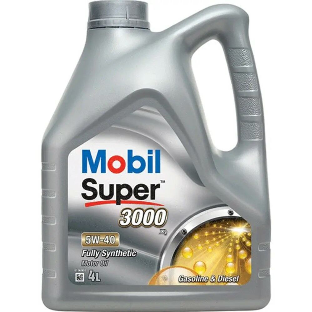 Mobil Super 3000 X1 Premium 5W-40 Tam Sentetik Motor Yağı - 4 LT