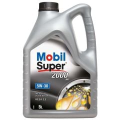 MOBIL SUPER 2000 XE C2 Premium Sentetik 5W-30 Motor Yağı - 5 LT