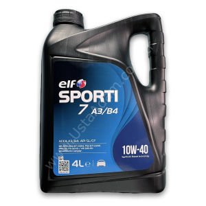 ELF SPORTI 7 A3/B4 10W-40 Yarı Sentetik Motor Yağı - 4 LT