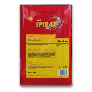 Shell Spirax S2 A 80W-90 API GL-5 Diferansiyel Yağı - 16 LT